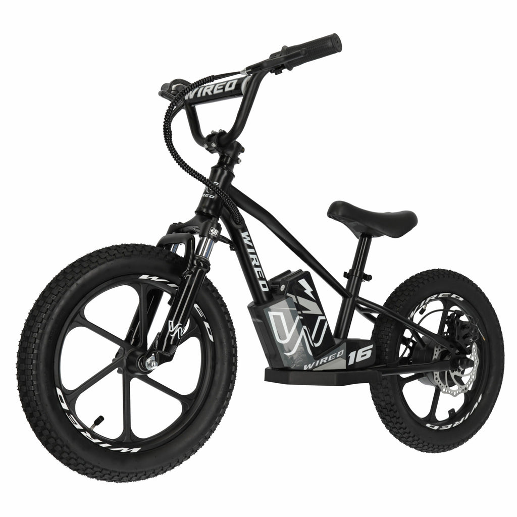 Wired 16" Electric Balance Bike MKII – Matte Black