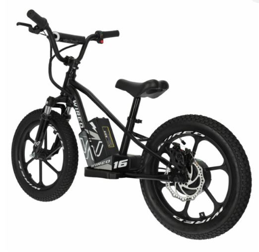 Wired 16" Electric Balance Bike MKII – Matte Black