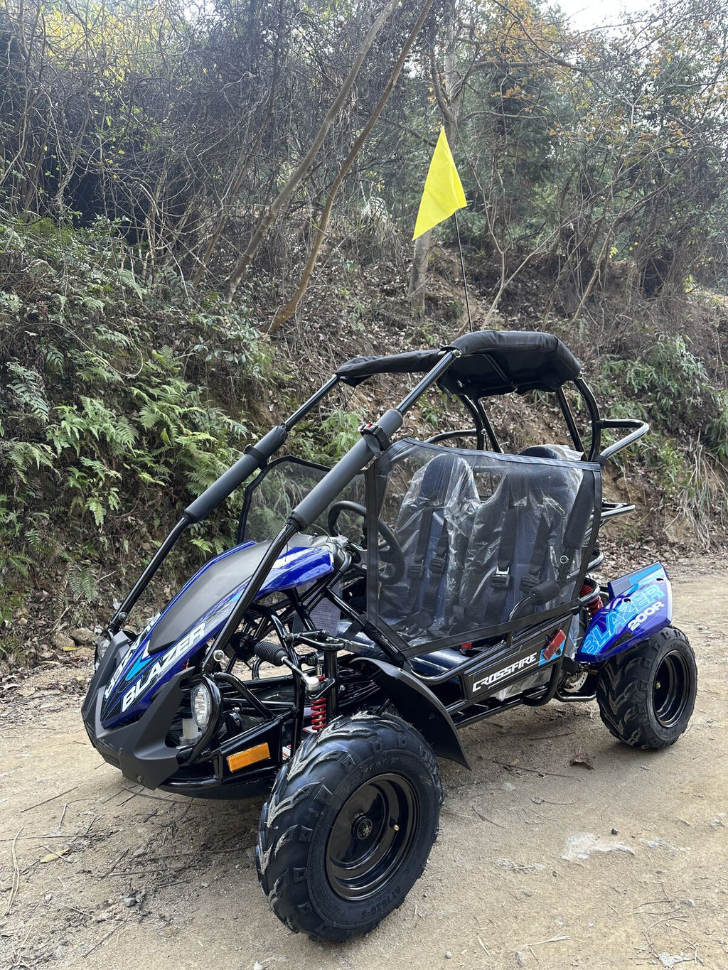 Blazer 200R – 200cc Kids Off-Road Go Kart Buggy with Safety Harness Lights and Electric start PRE-ORDER