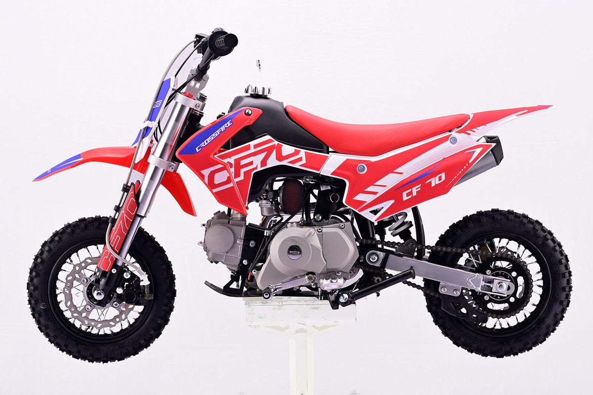 Crossfire CF70 – 70cc Kids Dirt Bike with Electric Start & Auto Clutch PRE-ORDER