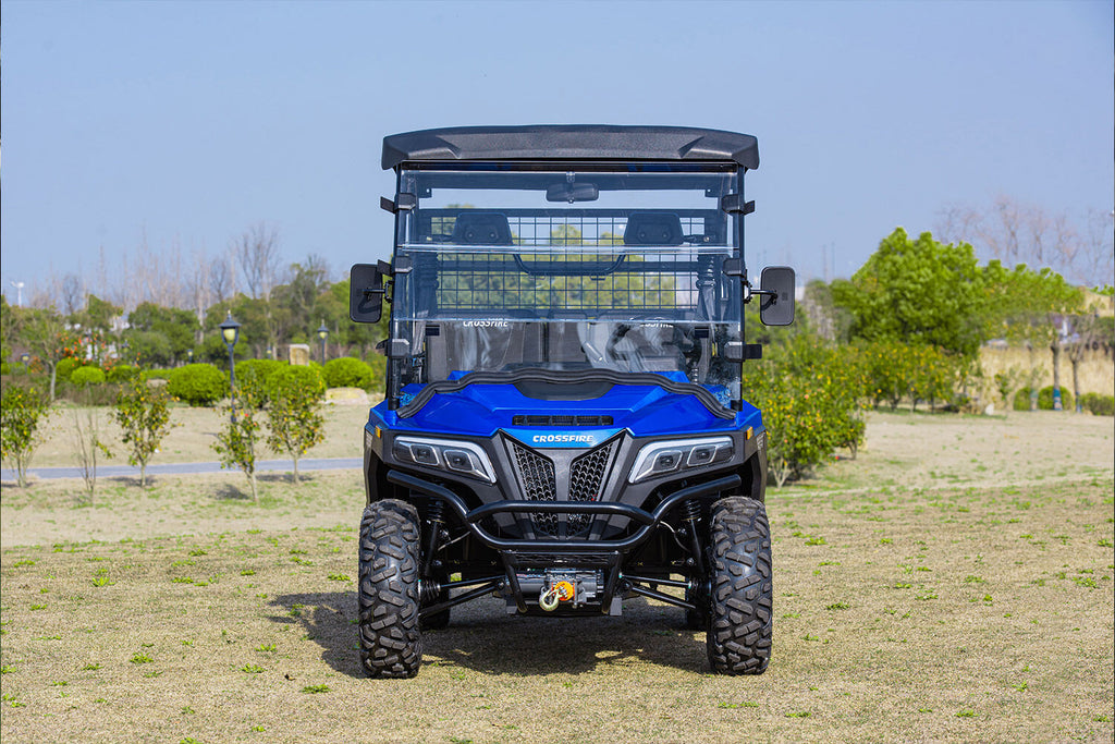 Crossfire E10 – Cost-Effective 4WD Electric UTV for Farms, Vineyards &amp; Worksites