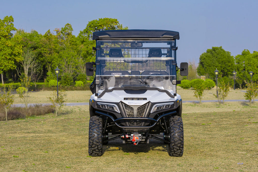 Crossfire E10 – Cost-Effective 4WD Electric UTV for Farms, Vineyards &amp; Worksites